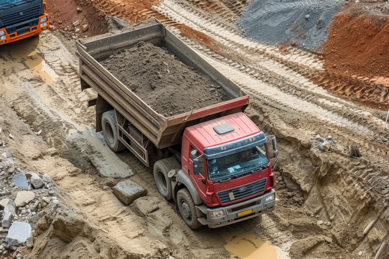 Перевозка карьерной техники